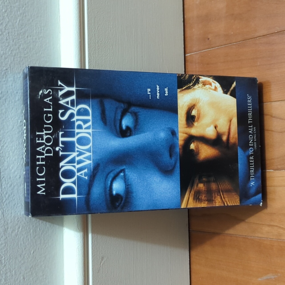 📼 3/$15 Vintage VHS - Don't Say a Word